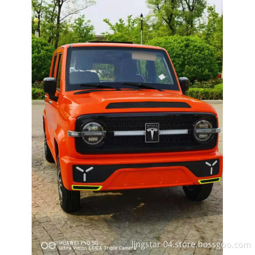 New Design Electric Car Adult 4 Wheel 4 Seats China Manufacturer Electric Automobile Energy Tank car